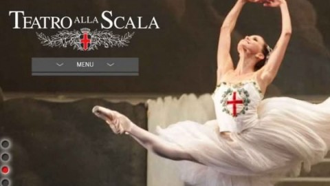 Homepage nuovo sito Teatro alla Scala