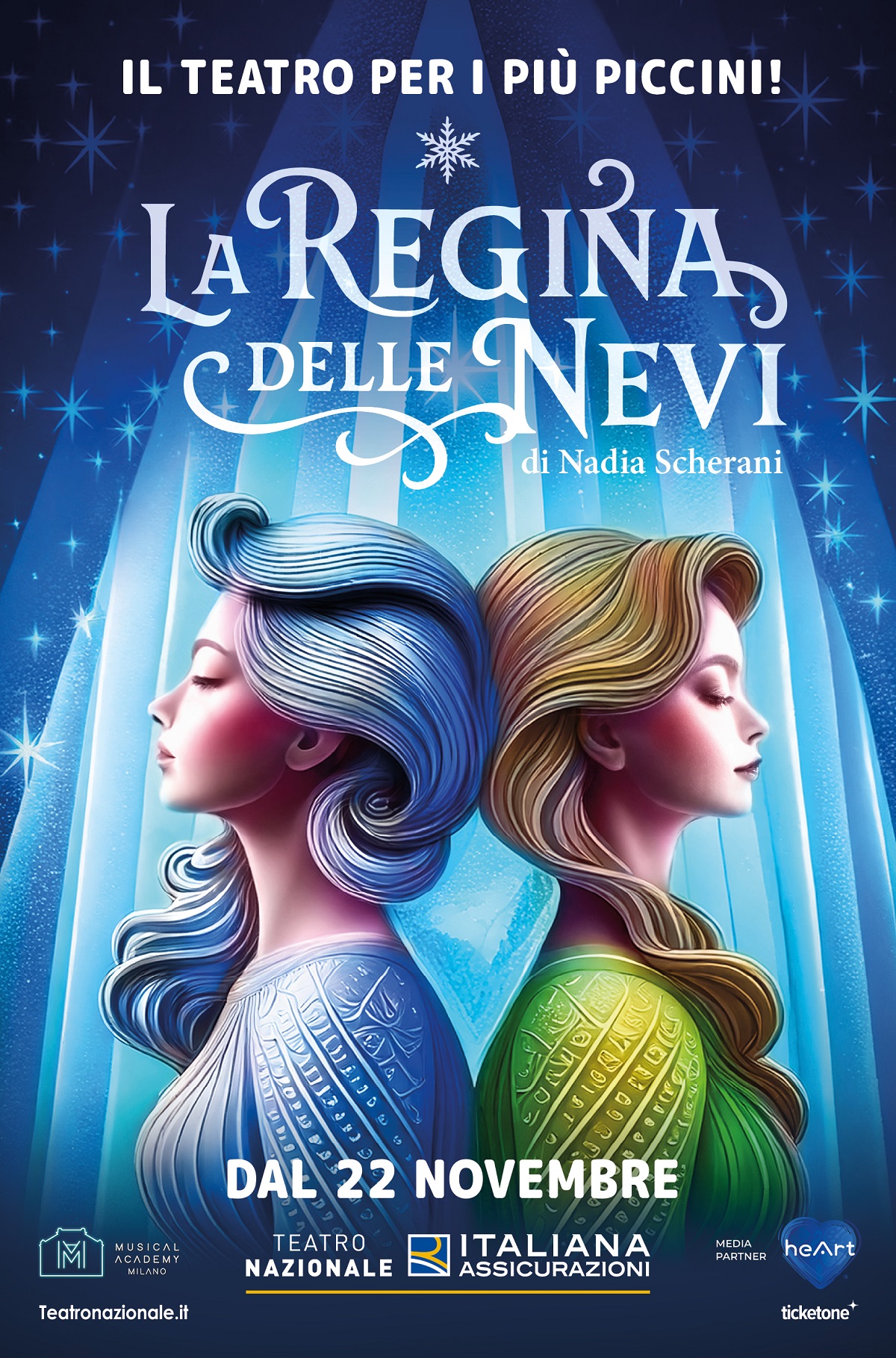 la regina delle nevi e la principessa