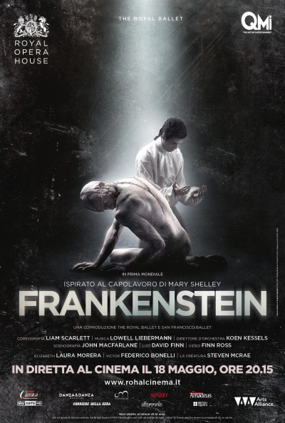 Frankenstein arriva al cinema dalla Royal Opera House a passo di danza